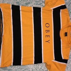 Striped Obey T-Shirt